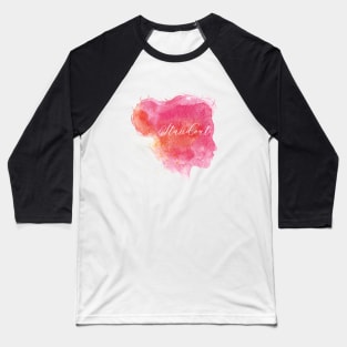 Aesthetic Design - Lady Baseball T-Shirt
